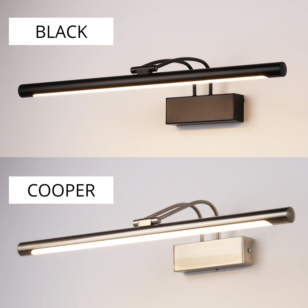 Vintage LED wall lamp for poster