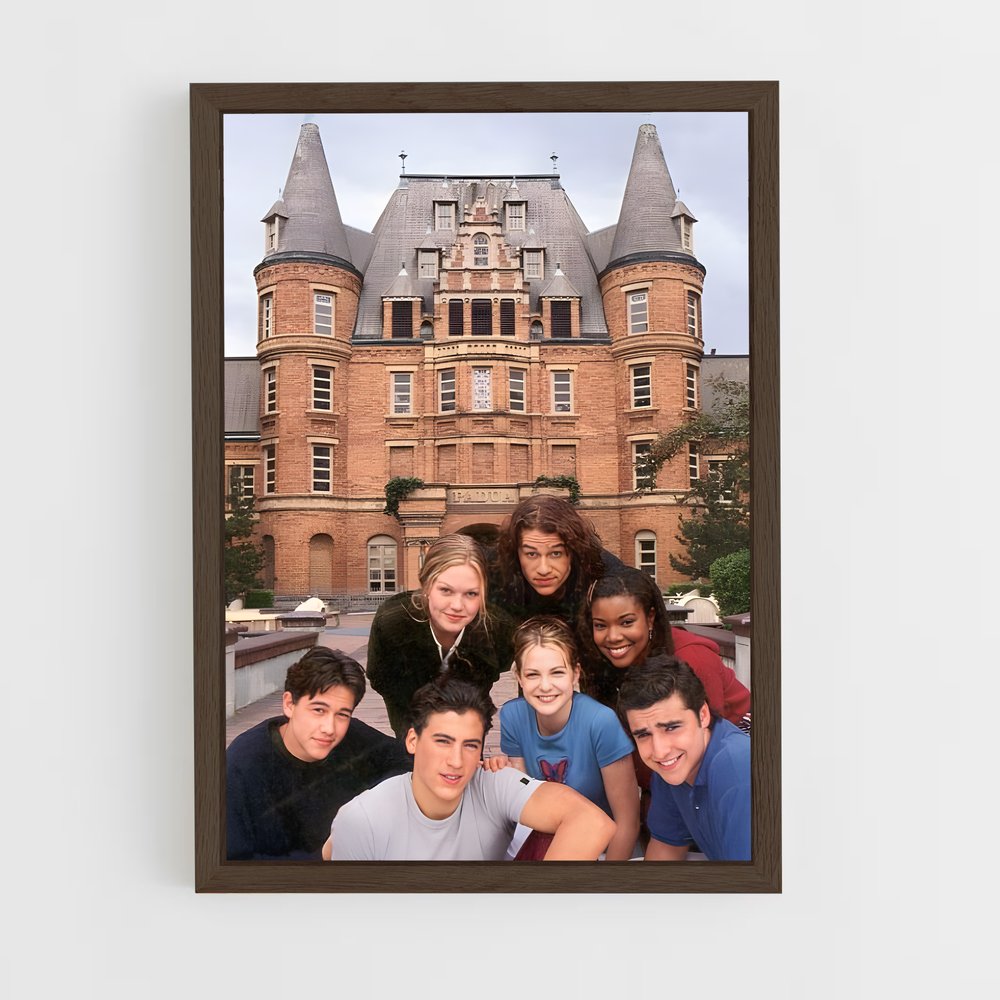ap-10 things i hate about you-5 cadre Bois foncé