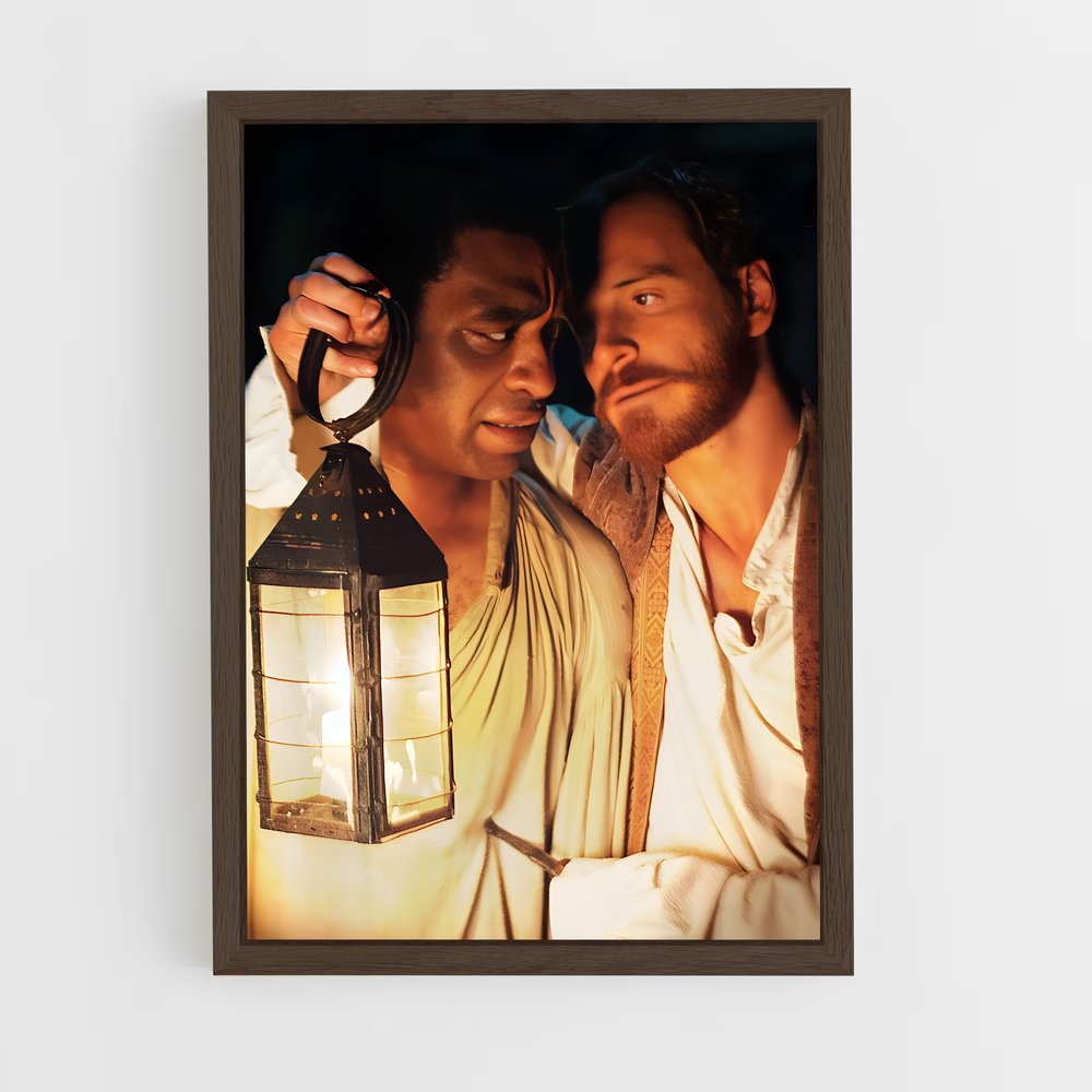 ap-12 years a slave-10 cadre Bois foncé