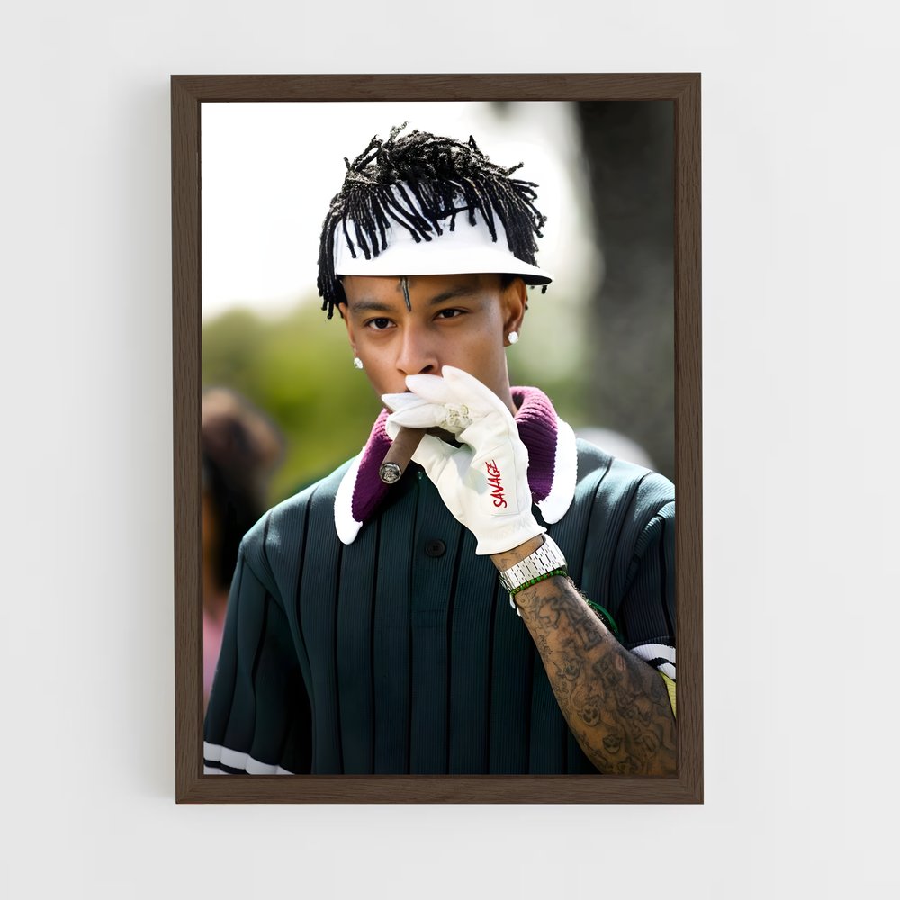 ap-21 savage-4 cadre Bois foncé