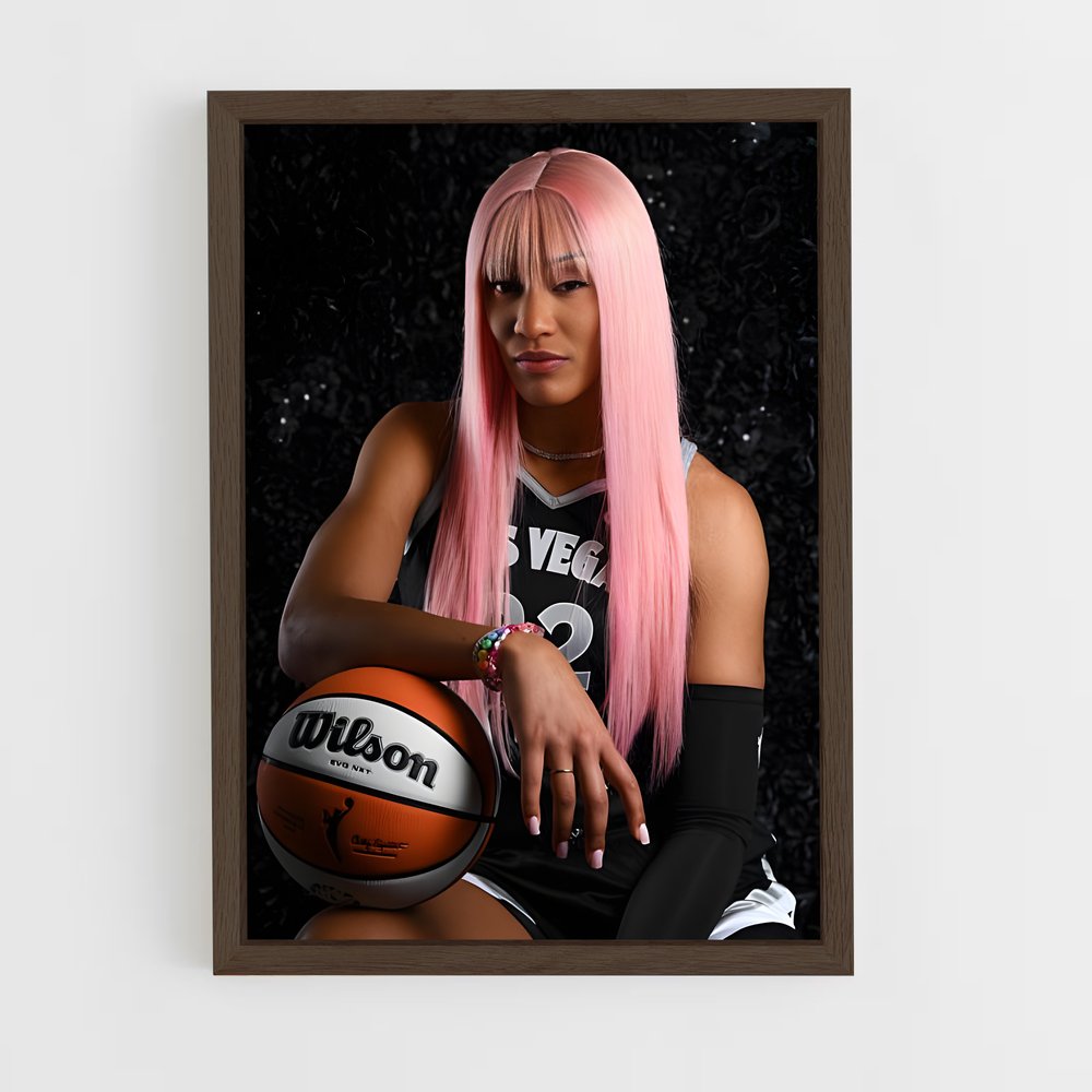 ap-a'ja wilson-1 cadre Bois foncé