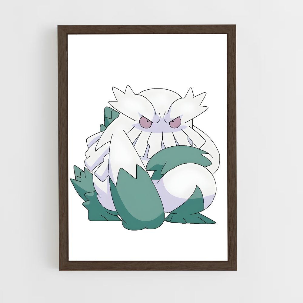 ap-abomasnow-2 cadre Bois foncé
