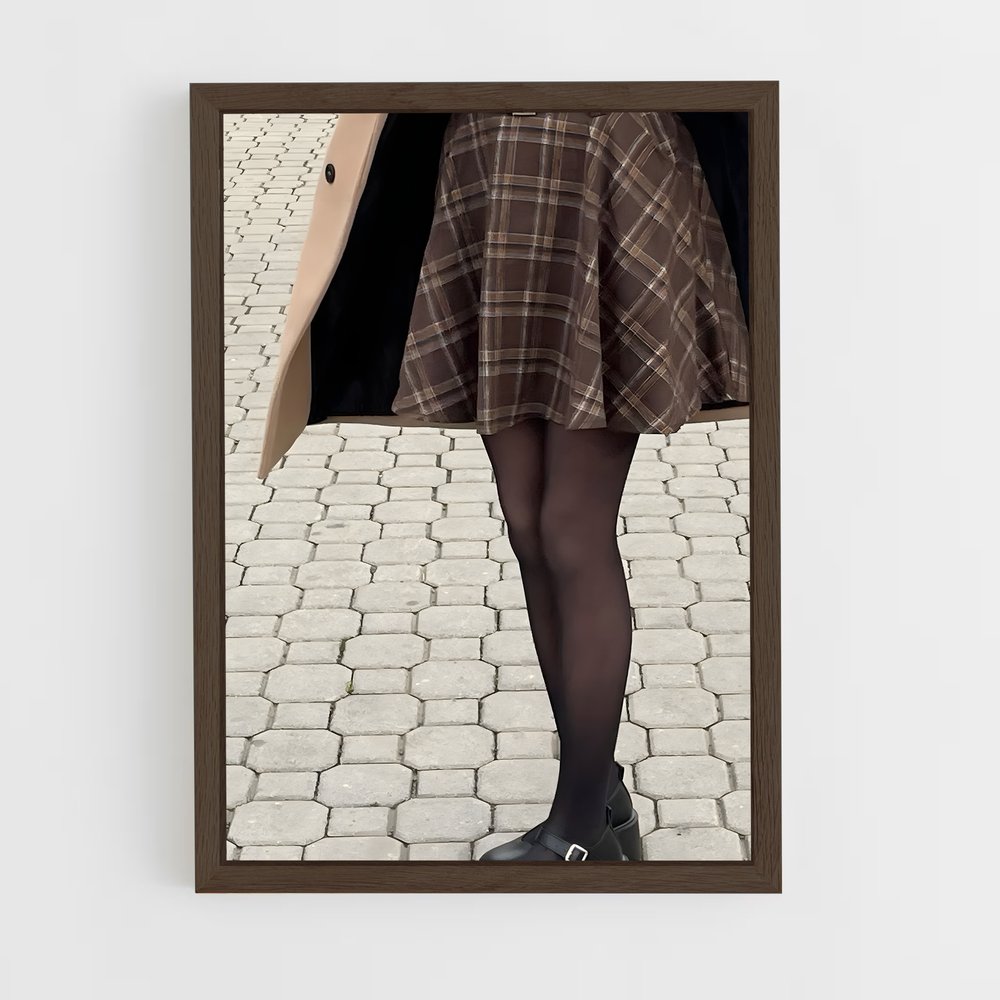 ap-academia fashion-8 cadre Bois foncé