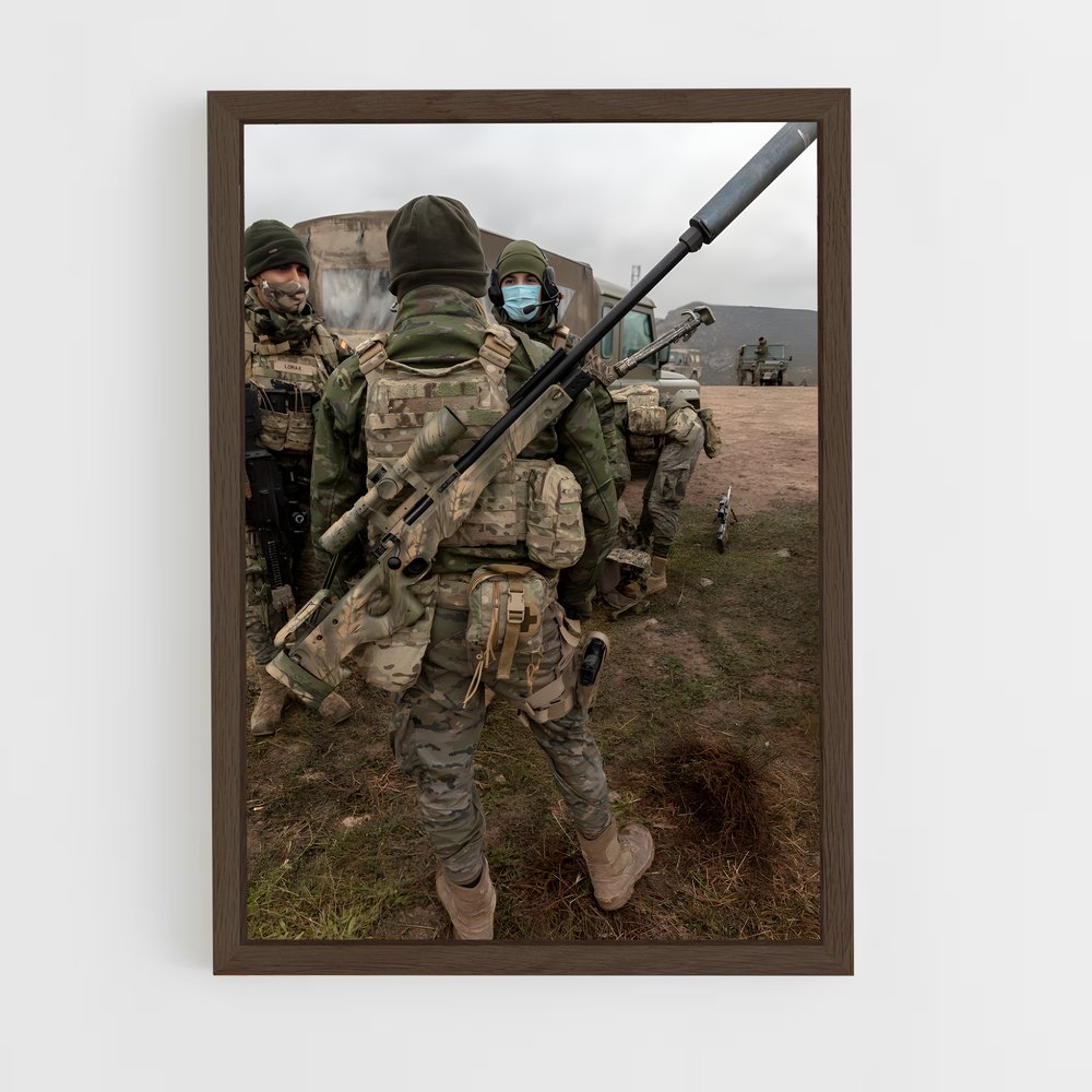 ap-accuracy international-1 cadre Bois foncé