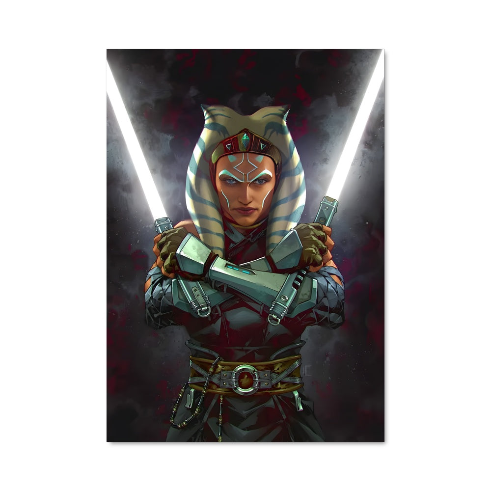 Poster Ahsoka au Sabre Lumineux