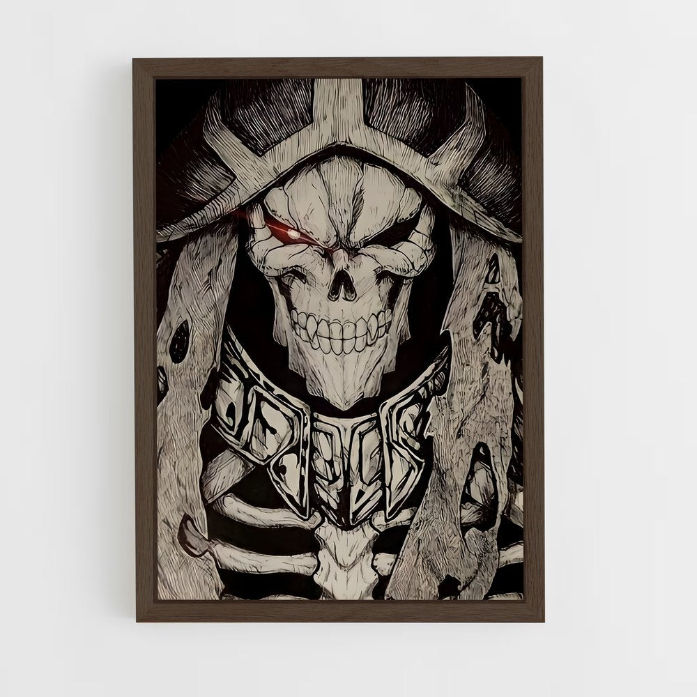 ap-ainz ooal gown-4 cadre Bois foncé
