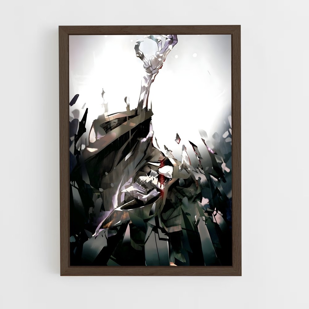 ap-ainz ooal gown-7 cadre Bois foncé