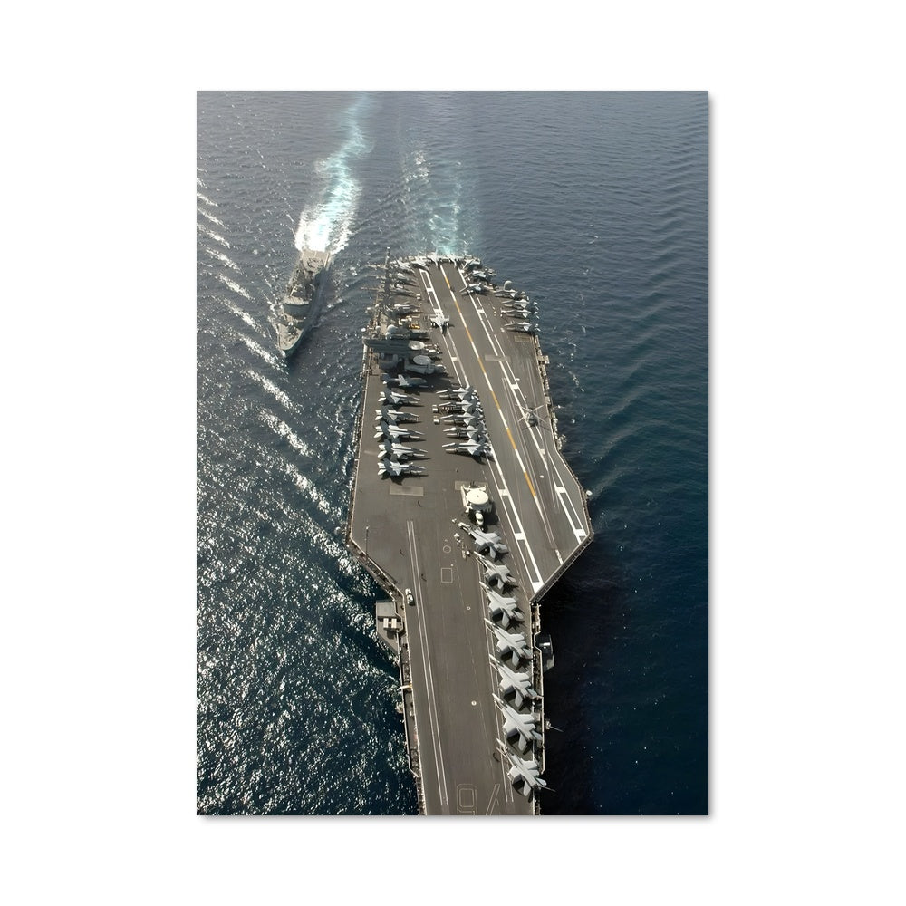 Poster Porte-Avions Aérien