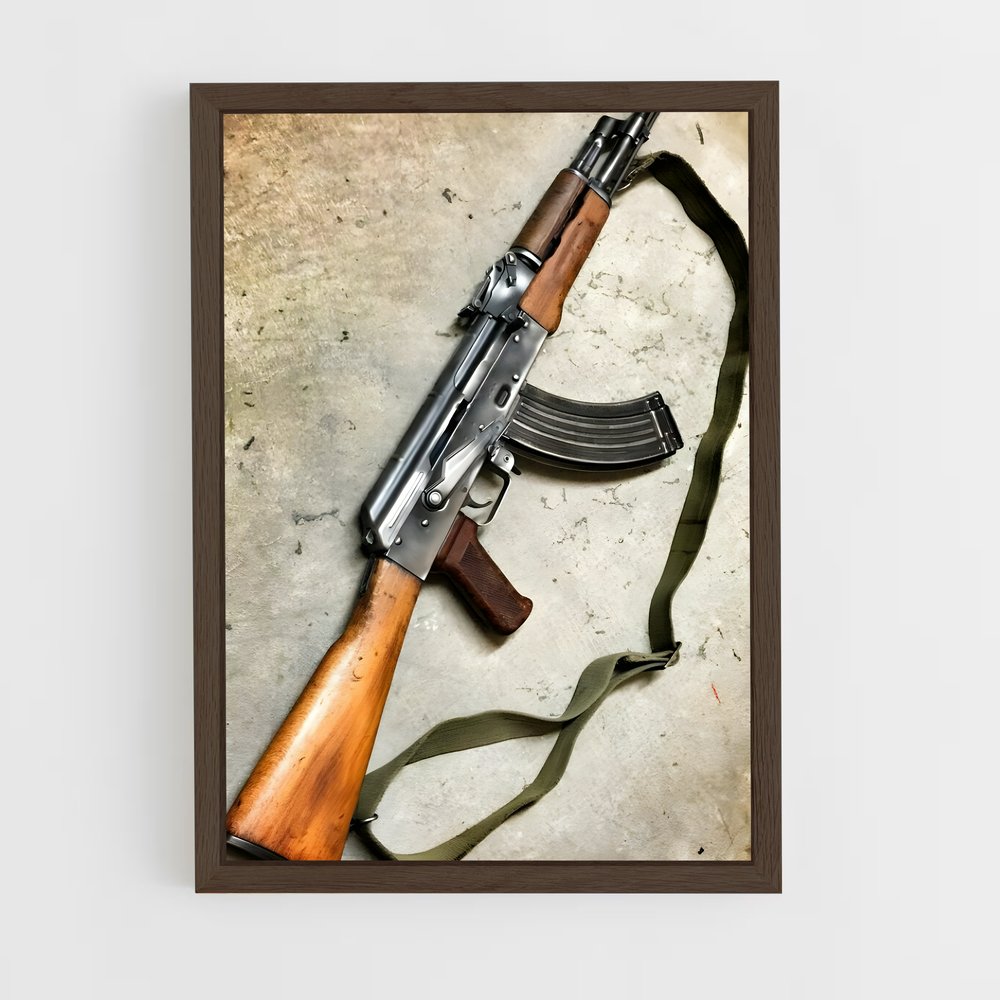 ap-ak 47-1 cadre Bois foncé