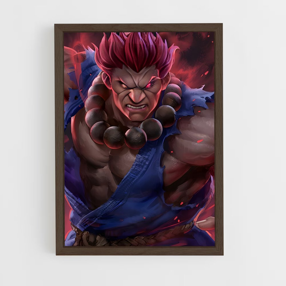 ap-akuma-6 cadre Bois foncé