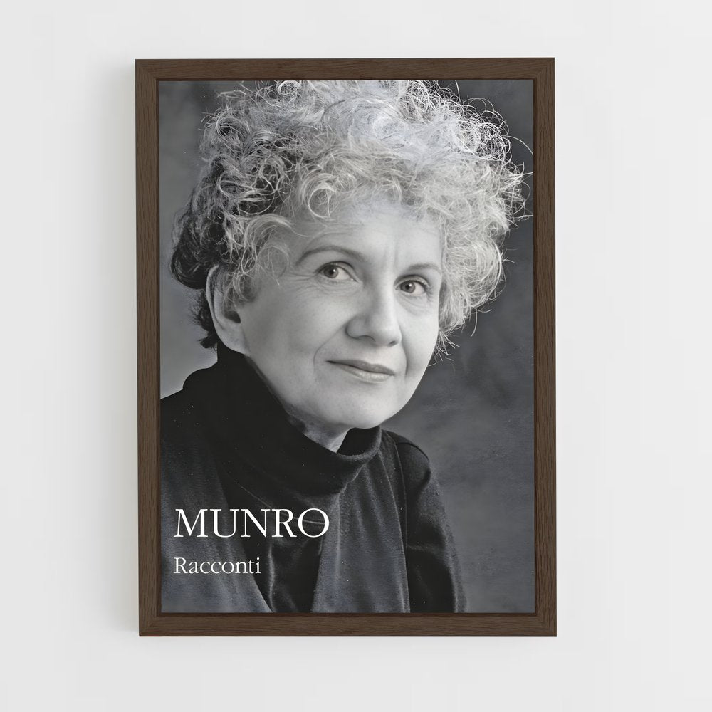 ap-alice munro-6 cadre Bois foncé