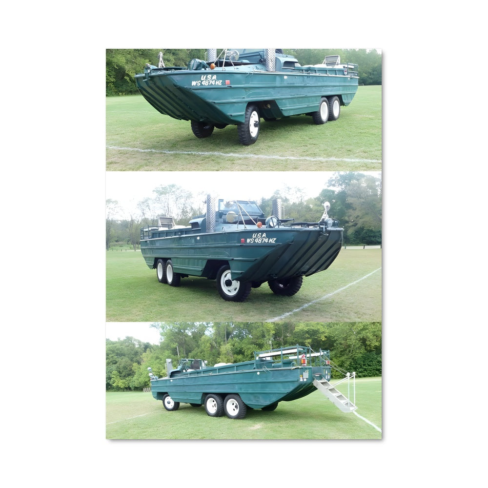Poster Bateau Amphibie