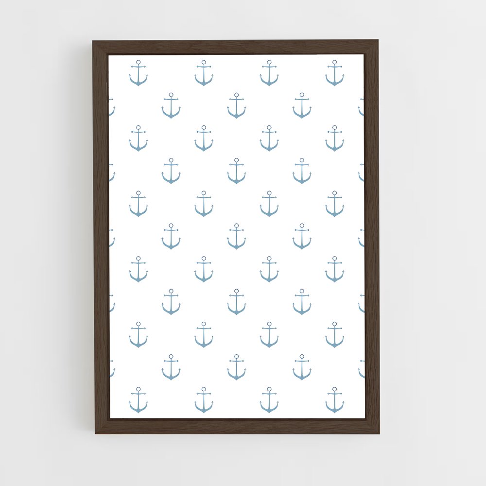 ap-anchor patterns-8 cadre Bois foncé