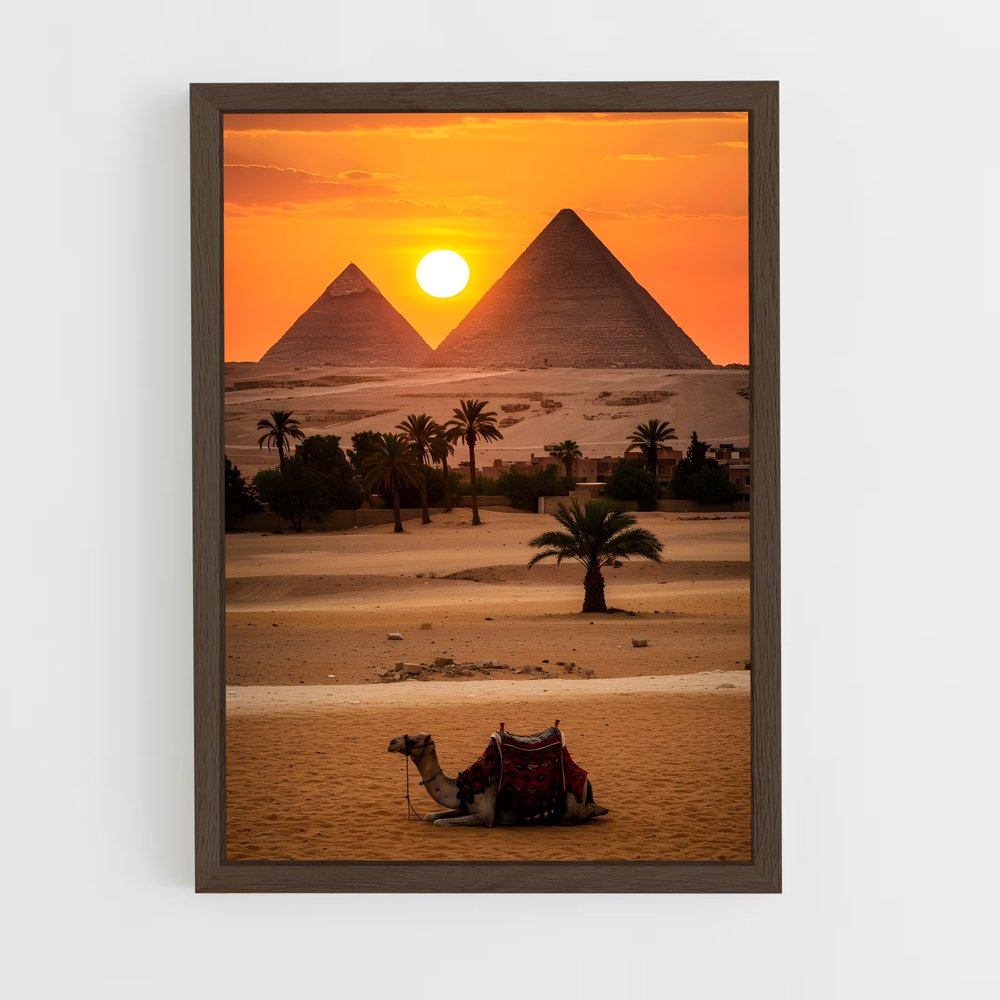 ap-ancient egypt-3 cadre Bois foncé