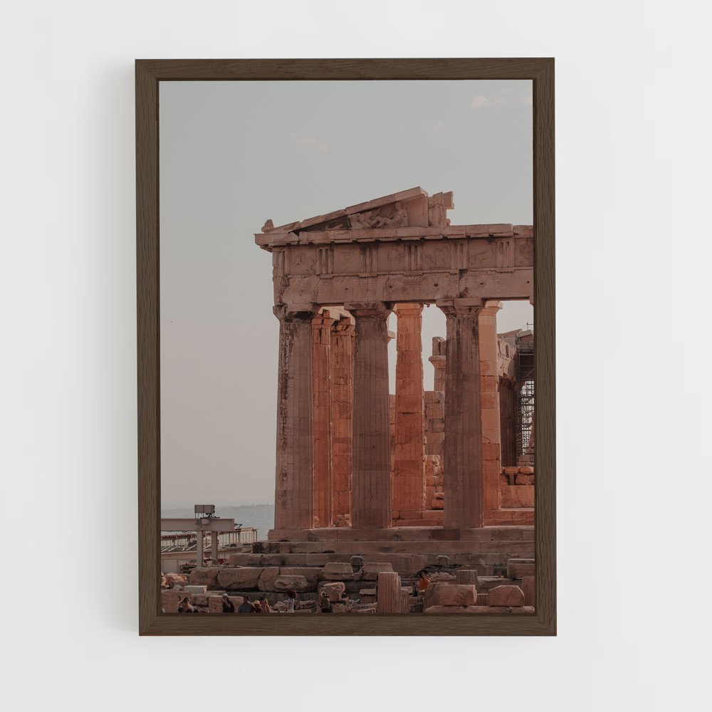 ap-ancient greece-9 cadre Bois foncé