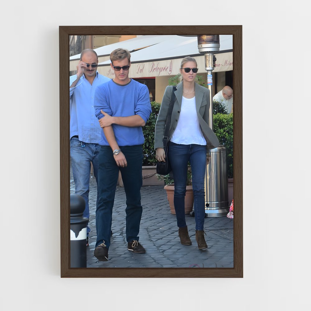 ap-andrea casiraghi-4 cadre Bois foncé