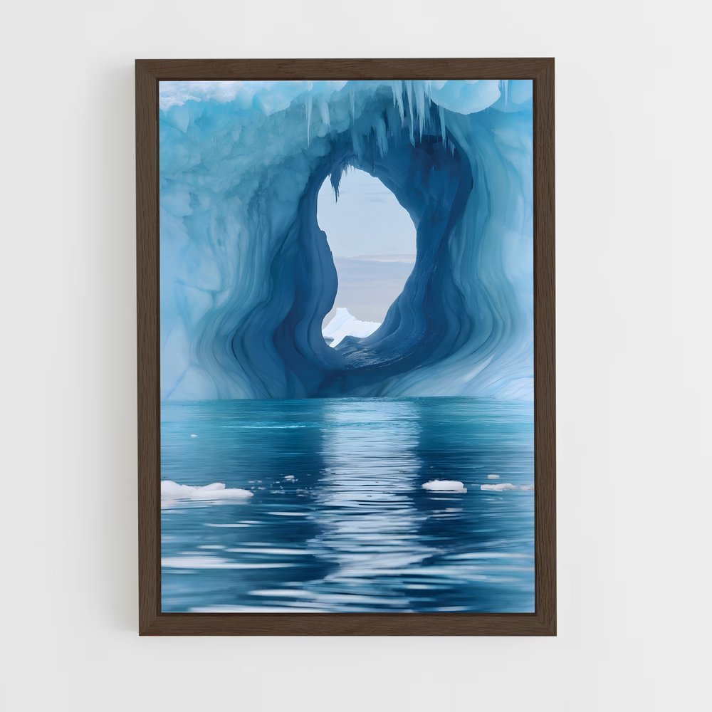 ap-antarctica-10 cadre Bois foncé