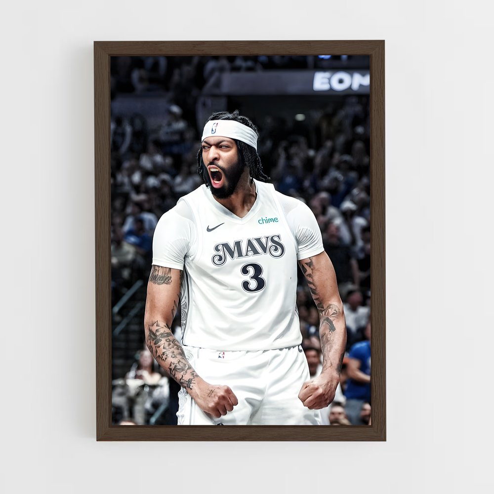 ap-anthony davis-1 cadre Bois foncé