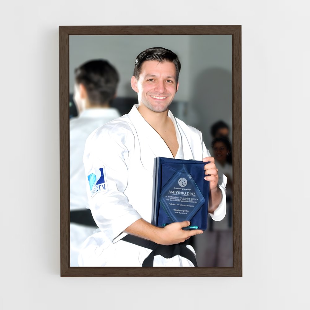 ap-antonio diaz-1 cadre Bois foncé