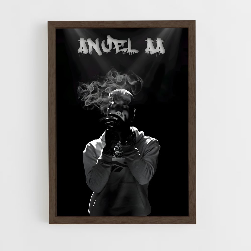ap-anuel aa-3 cadre Bois foncé