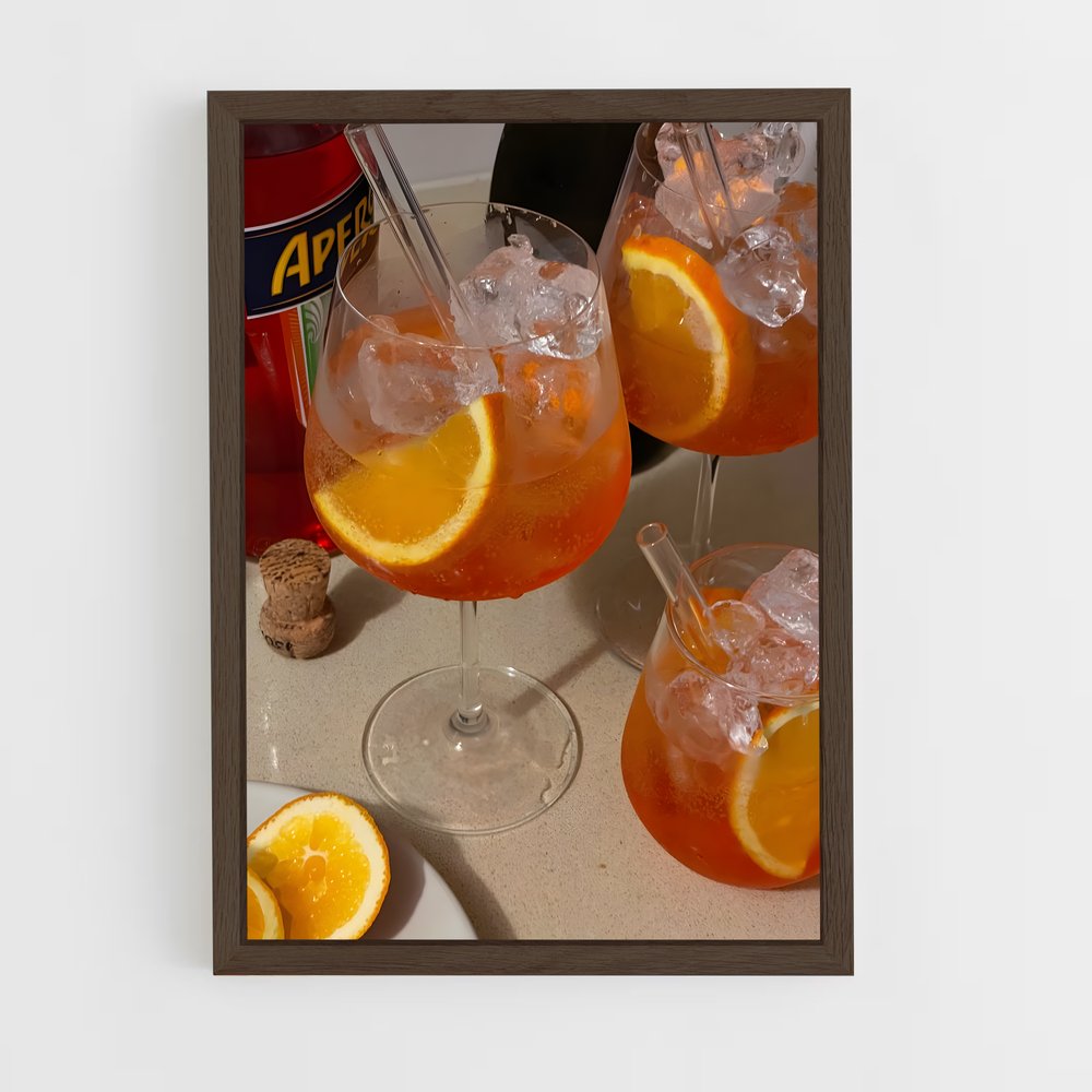 ap-aperol spritz-6 cadre Bois foncé