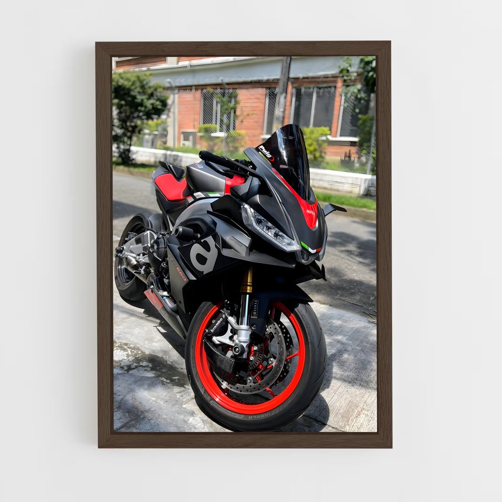 ap-aprilia sr-3 cadre Bois foncé