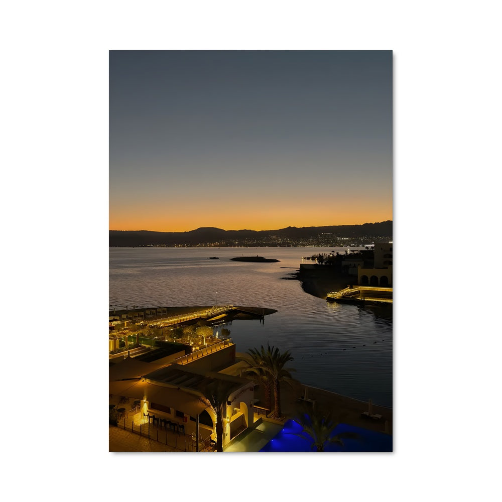 Poster Nuit à Aqaba