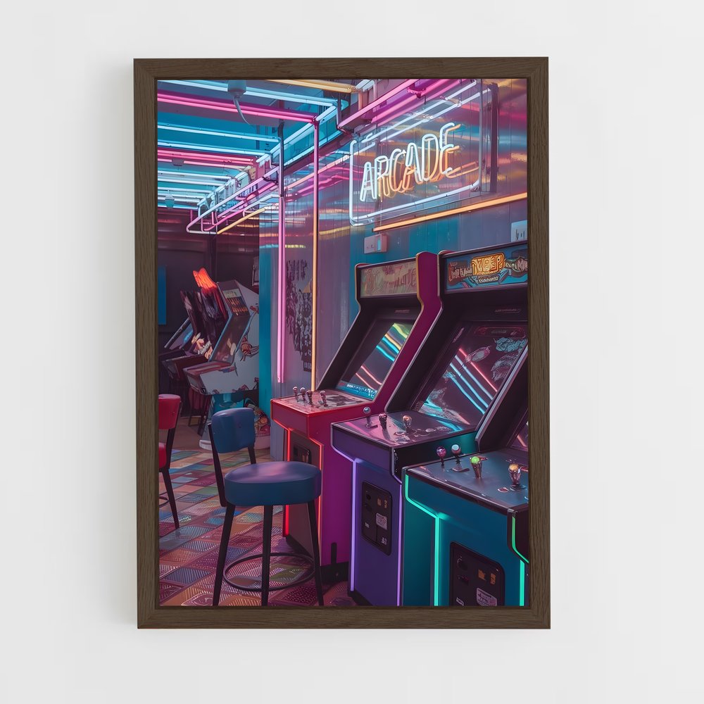 ap-arcade machines-2 cadre Bois foncé