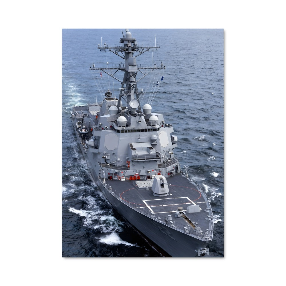 Poster Arleigh Burke en Action