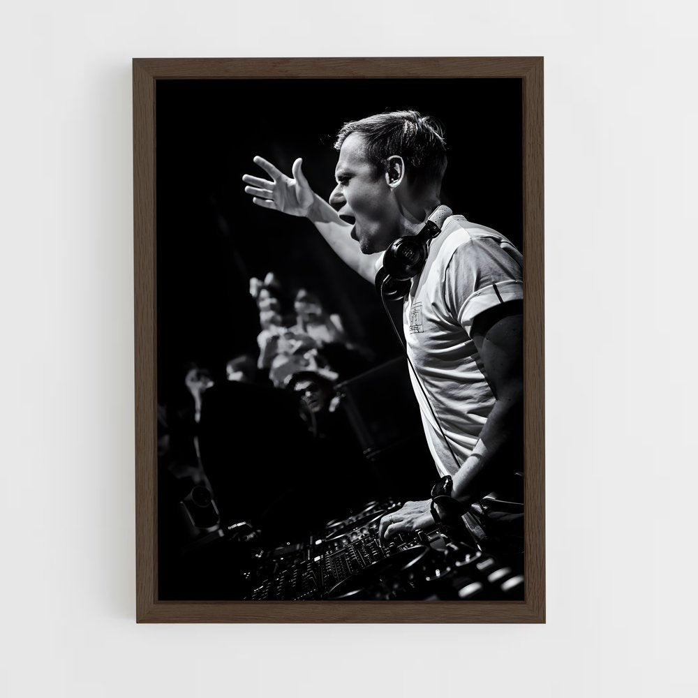 ap-armin van buuren-9 cadre Bois foncé