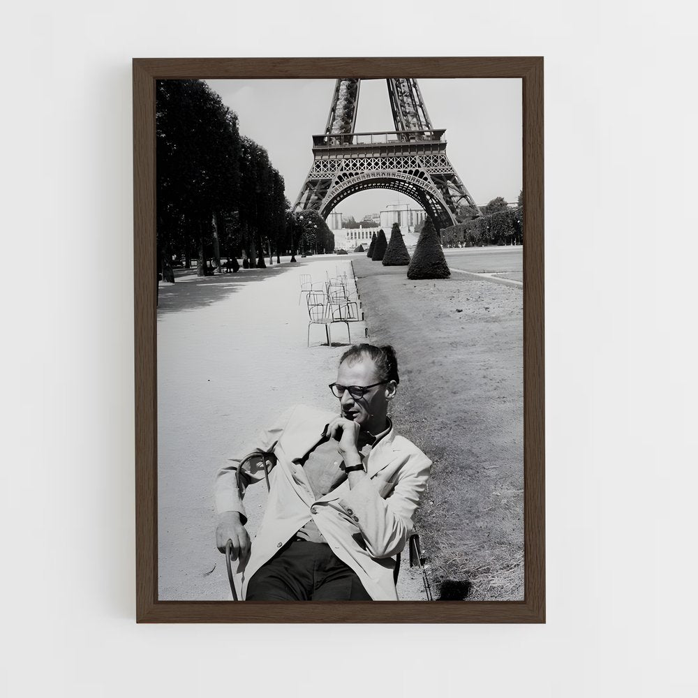 ap-arthur miller-3 cadre Bois foncé