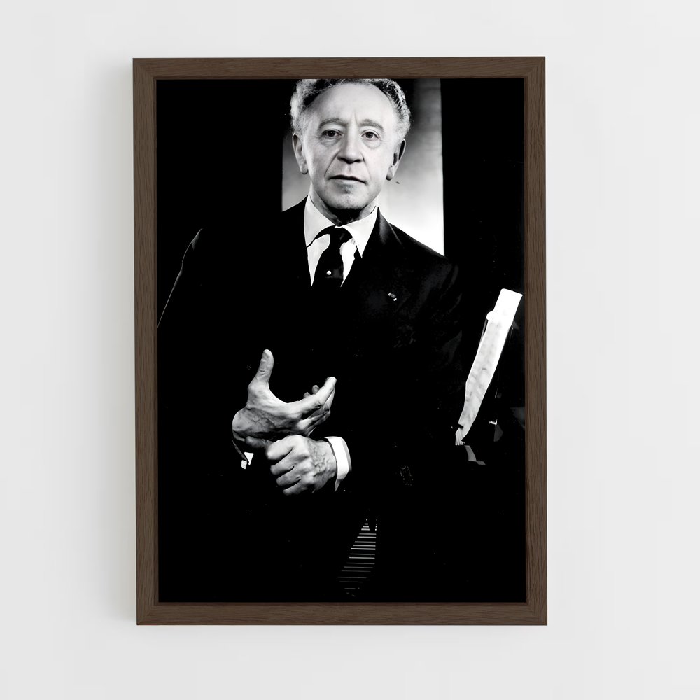 ap-arthur rubinstein-1 cadre Bois foncé