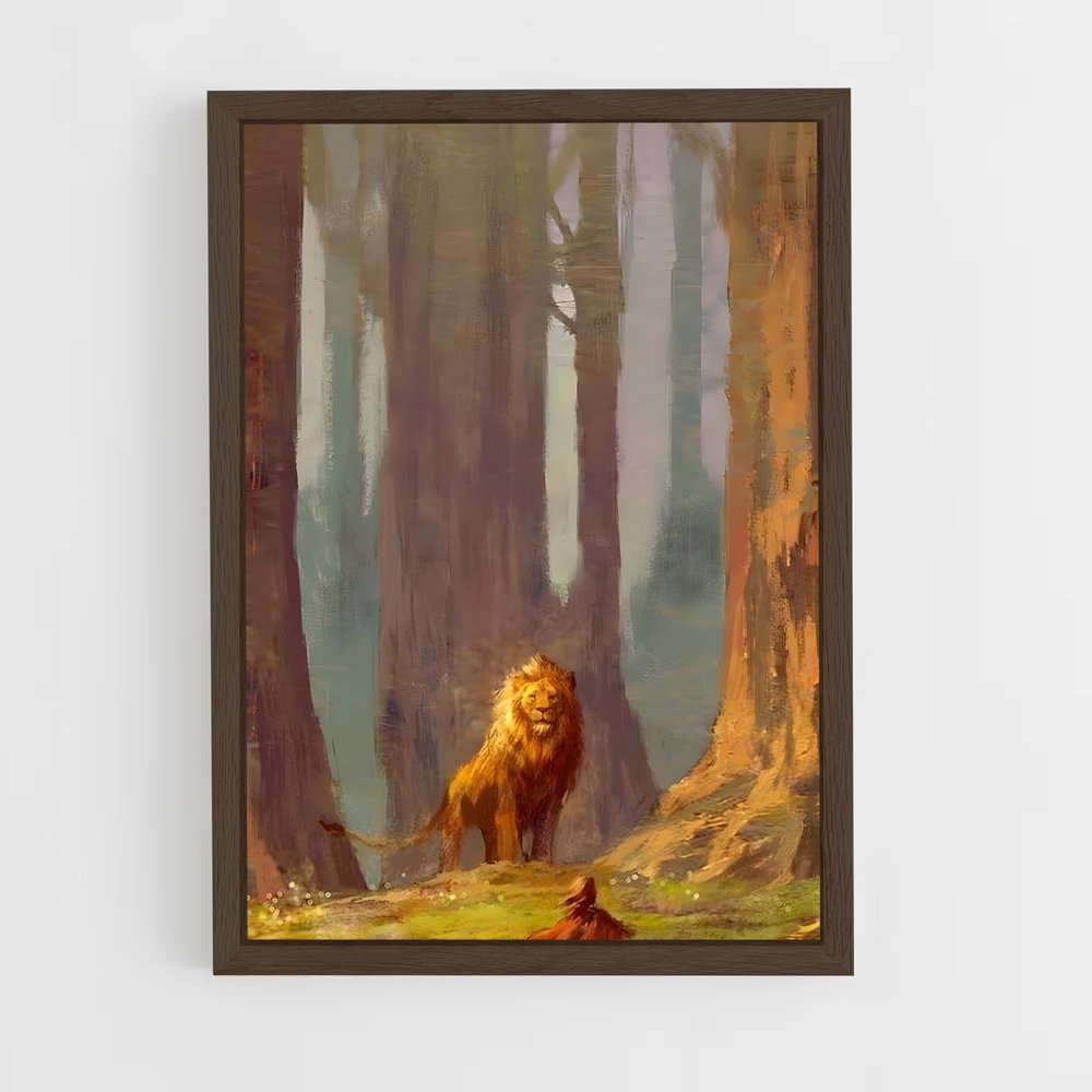 ap-aslan-5 cadre Bois foncé