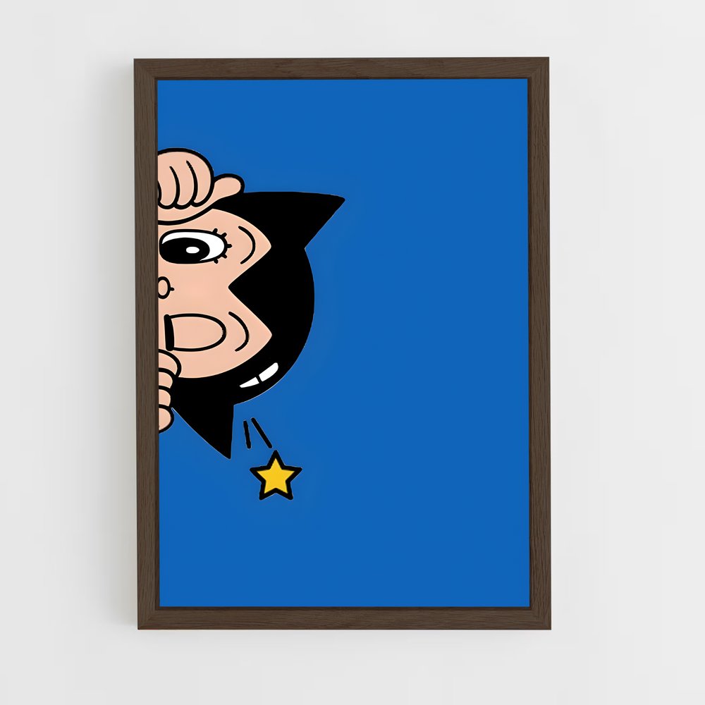 ap-astro boy-5 cadre Bois foncé