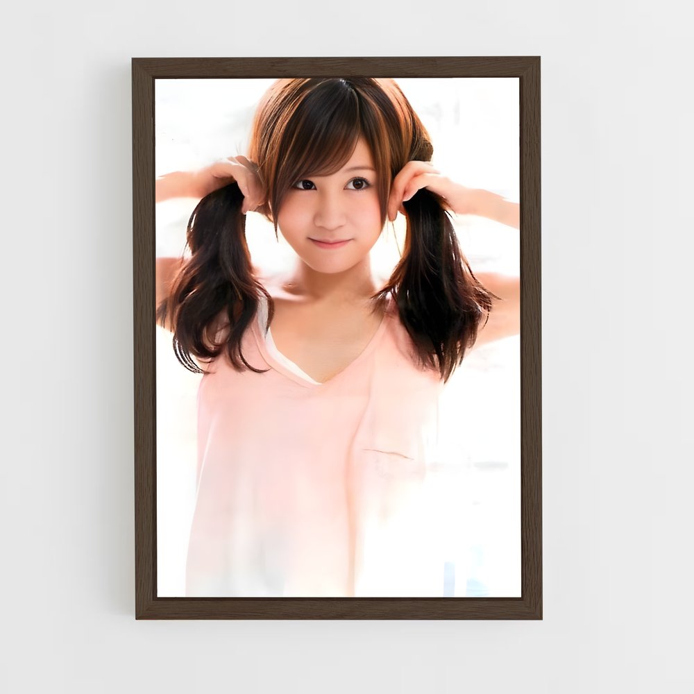 ap-atsuko maeda-6 cadre Bois foncé