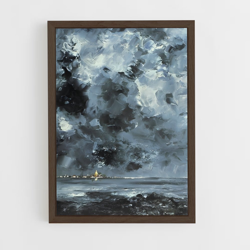 ap-august strindberg-1 cadre Bois foncé
