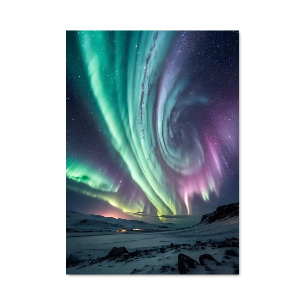 Poster Aurora borealis 94331