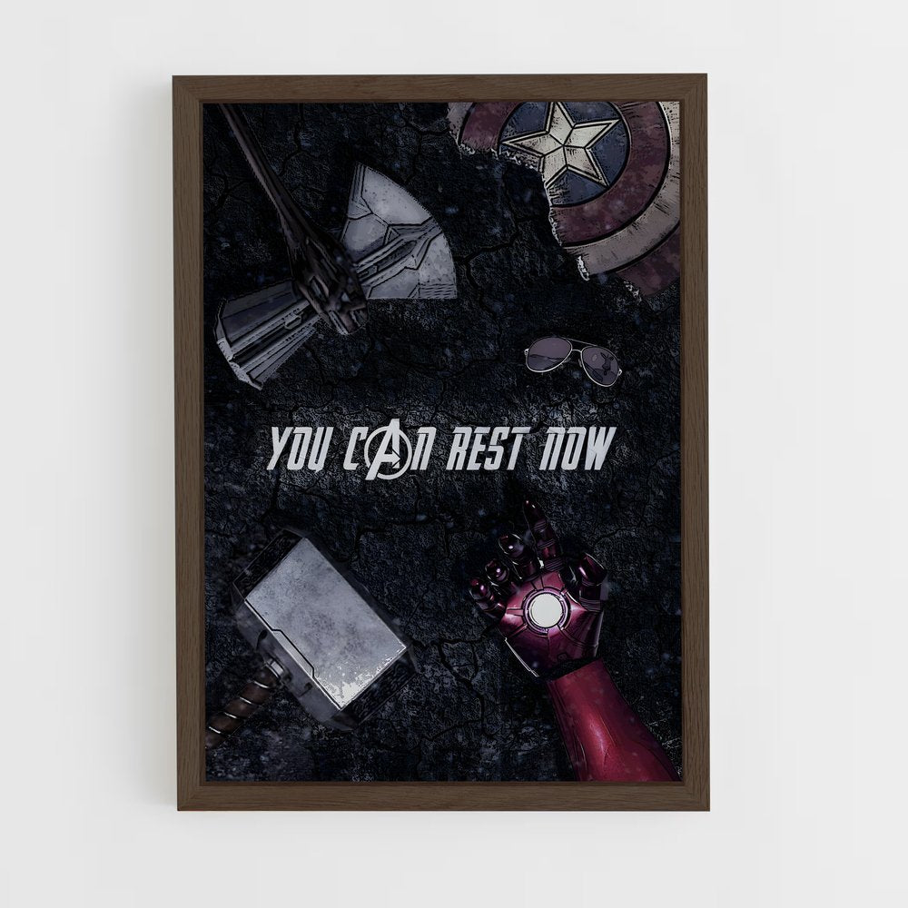 ap-avengers-4 cadre Bois foncé