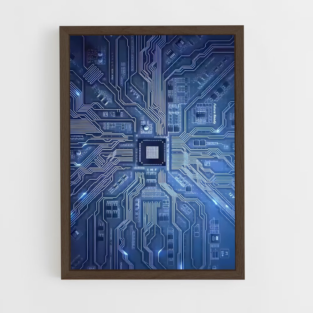 ap-azure-1 cadre Bois foncé