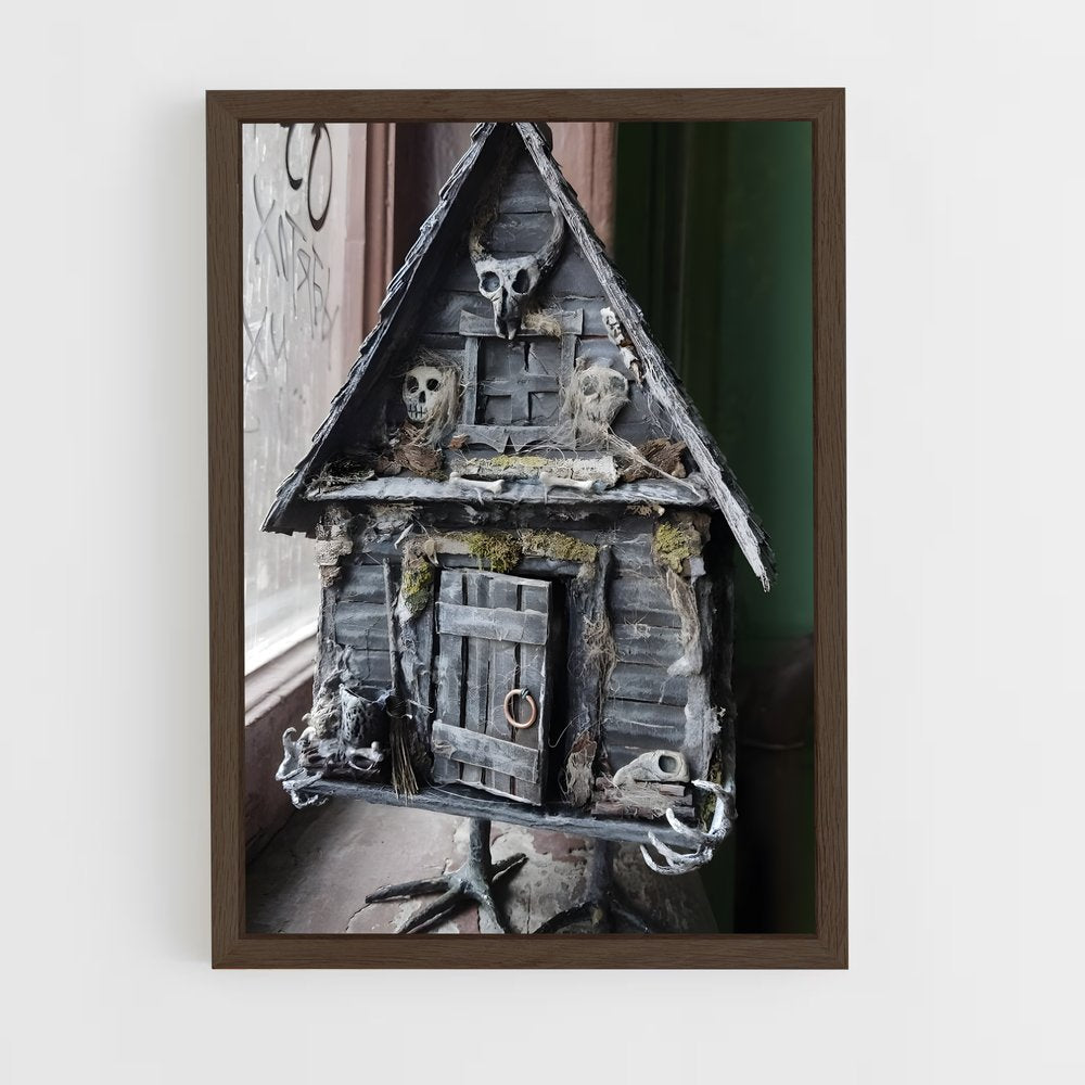 ap-baba yaga-8 cadre Bois foncé