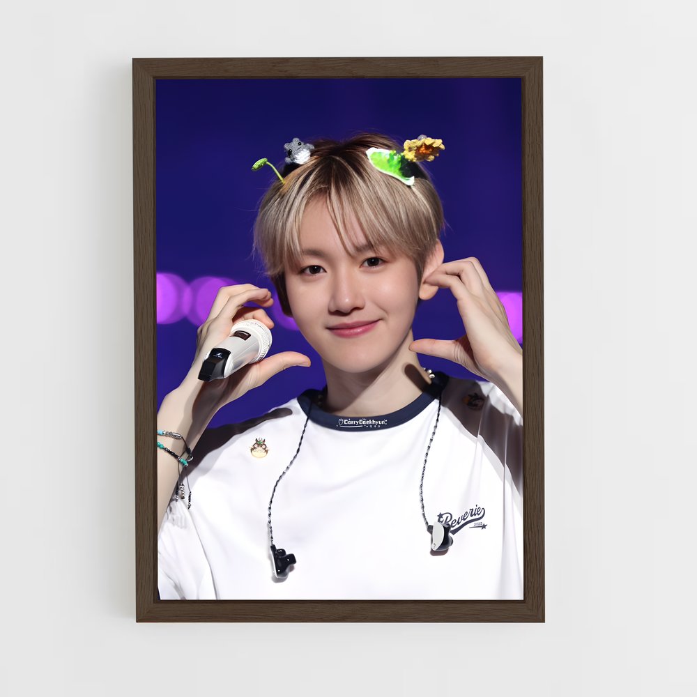 ap-baekhyun-1 cadre Bois foncé