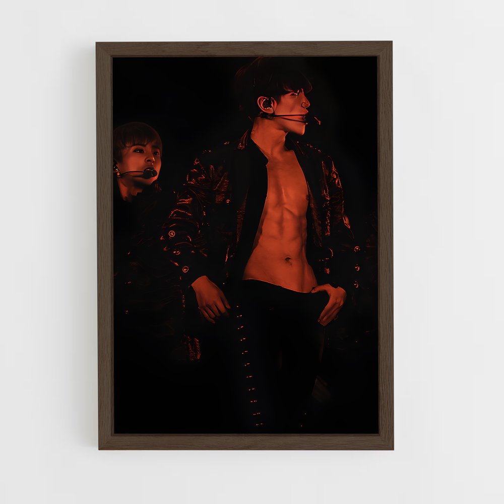 ap-baekhyun-5 cadre Bois foncé