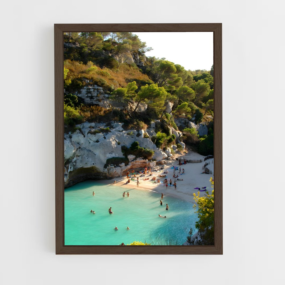 ap-balearic islands-1 cadre Bois foncé
