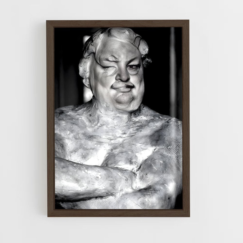 ap-balzac rodin-7 cadre Bois foncé