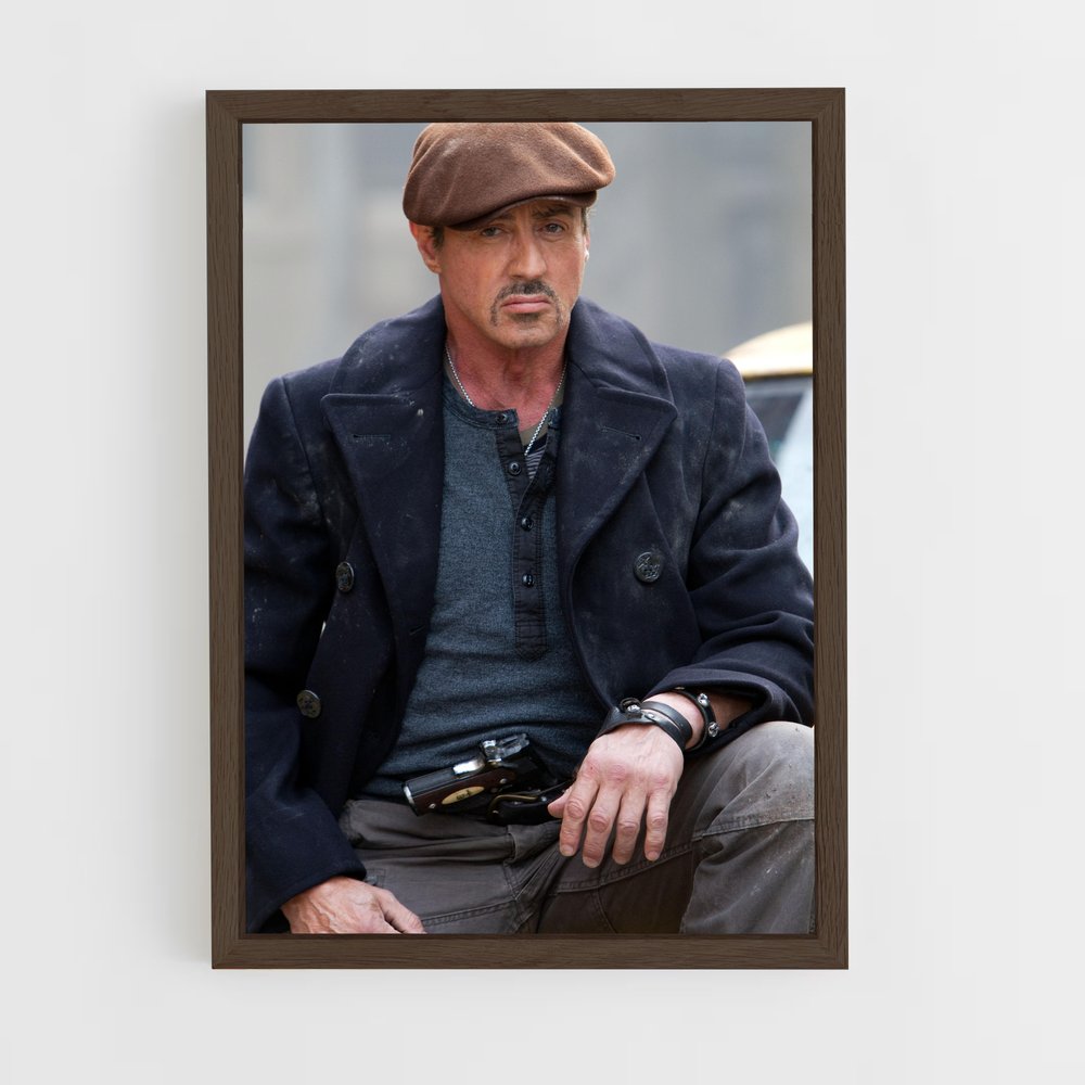 ap-barney ross-3 cadre Bois foncé