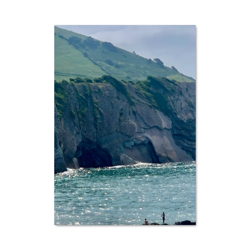 Poster Falaises Basques