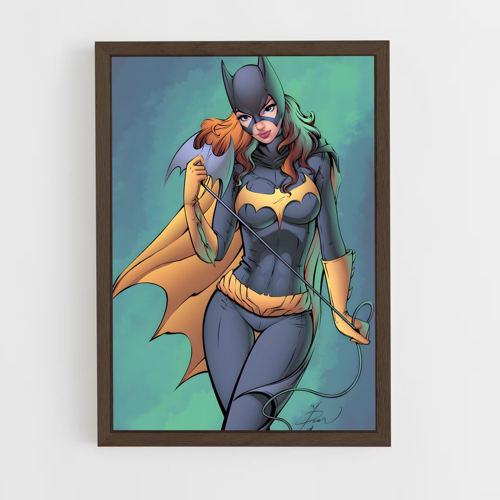 ap-batgirl-11 cadre Bois foncé