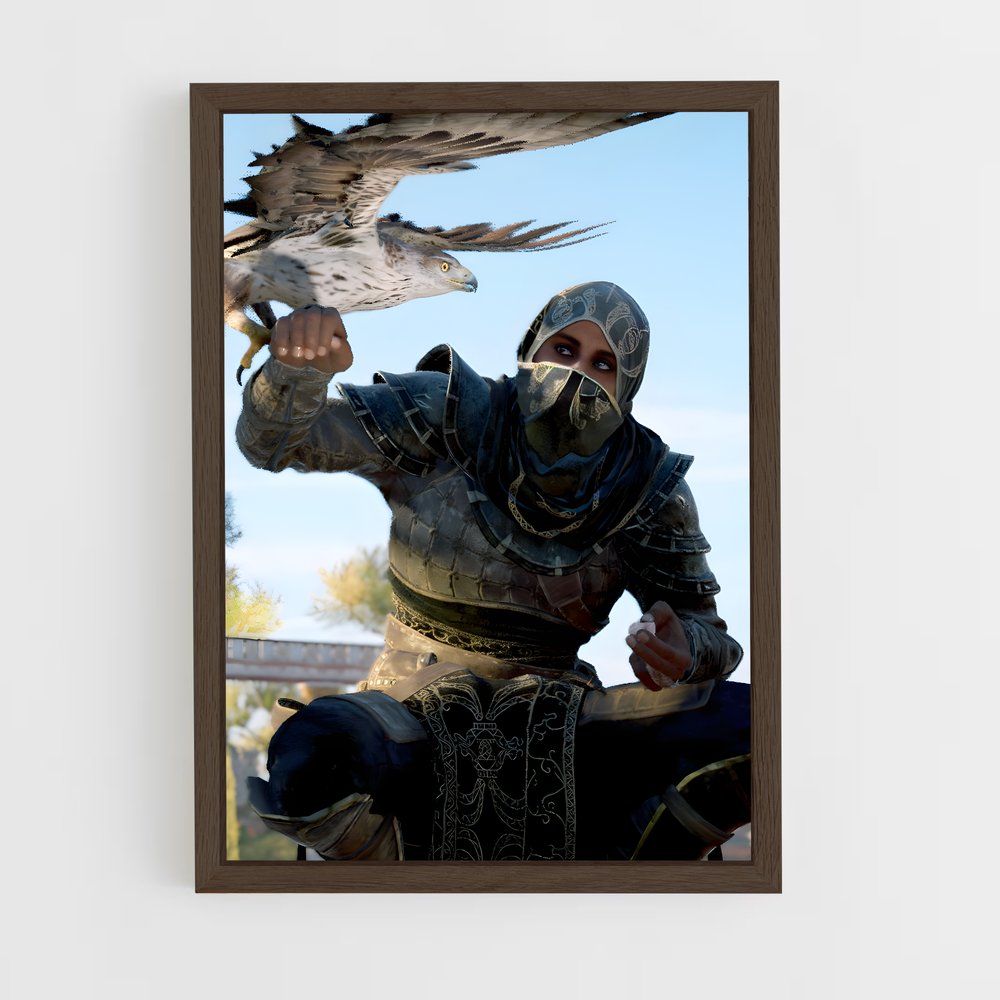 ap-bayek-3 cadre Bois foncé