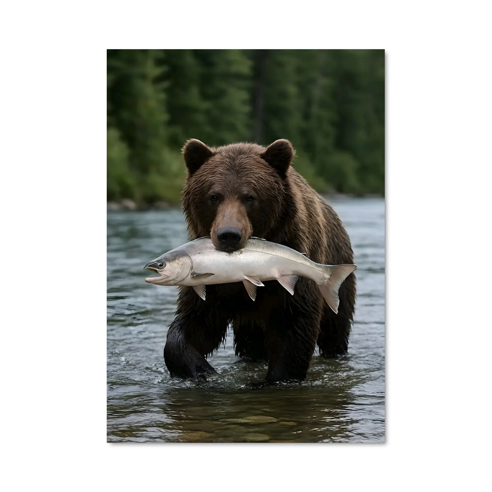 Poster Pêcheurs des Bois