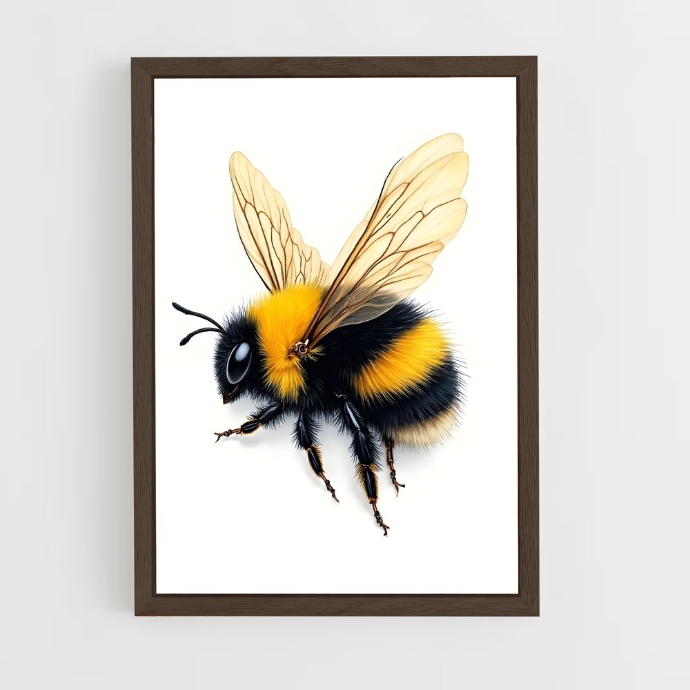 ap-bee-6 cadre Bois foncé